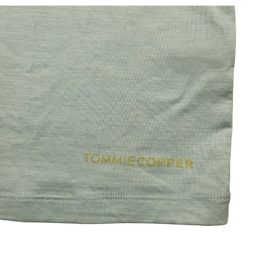 Tommie Copper Mens 2XL Shirt Cool Copper Compression Gray Train Running‎ Workout